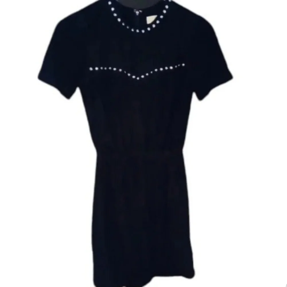MICHAEL KORS BLACK MIDI DRESS
